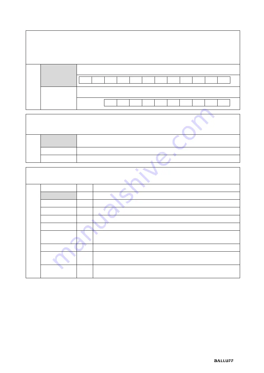 Balluff BAE011H User Manual Download Page 91