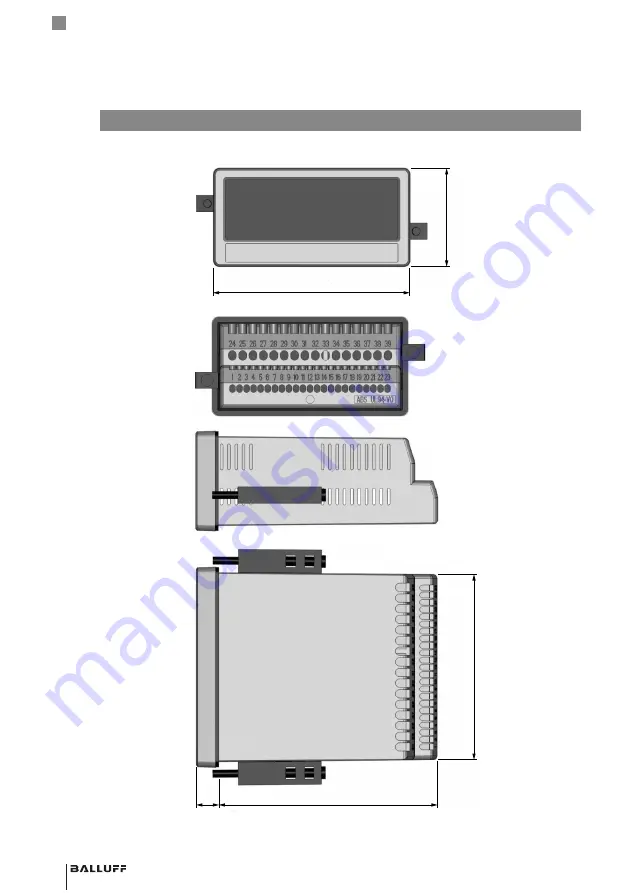 Balluff BDD 750-1P01-000-203-2-A Condensed Manual Download Page 22