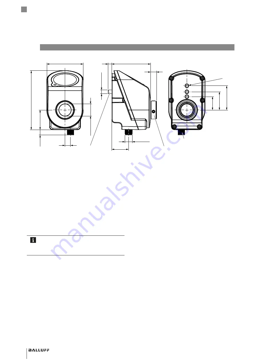 Balluff BDG D 60-H020-NUS01-1318-0000-S4L4 Series User Manual Download Page 10