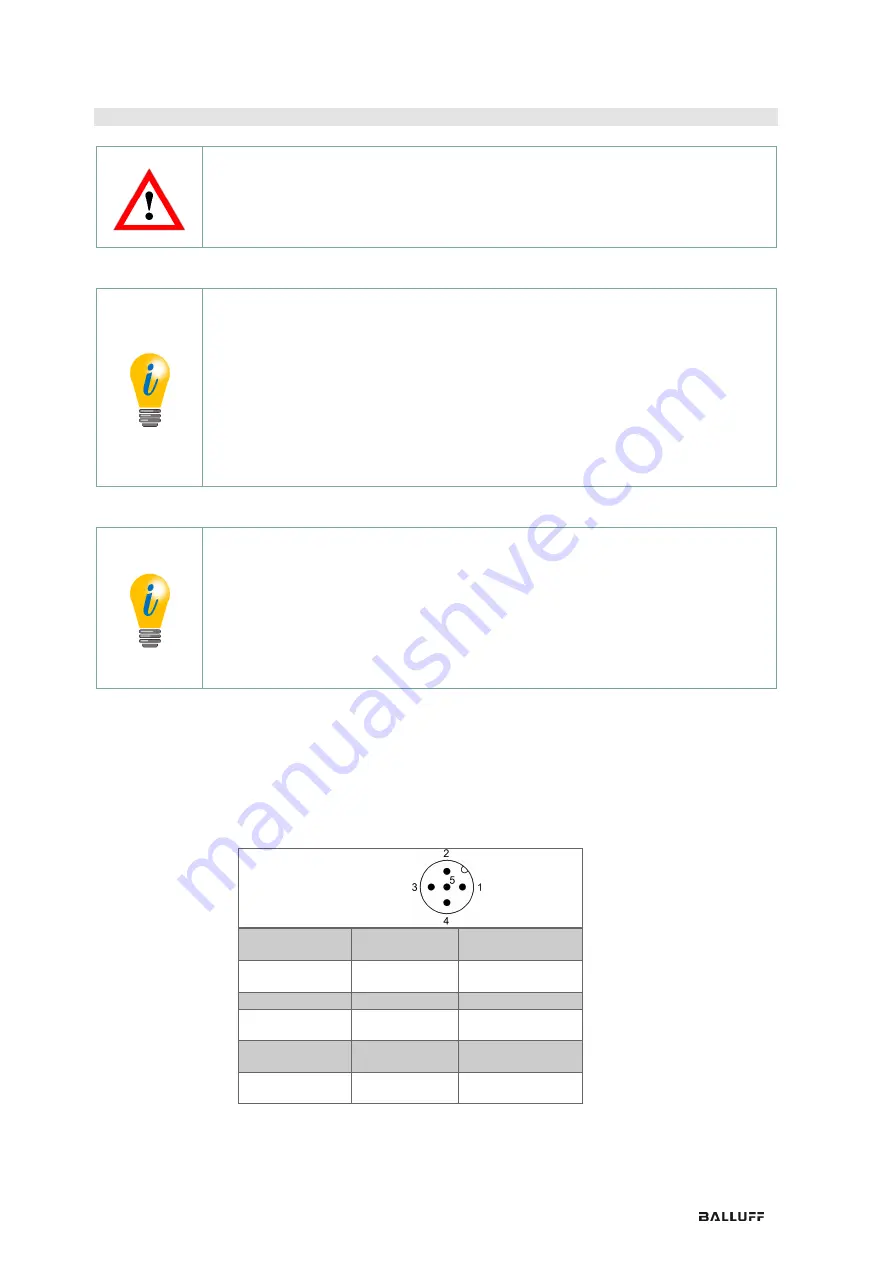 Balluff BDG F-NH Series Configuration Manual Download Page 40