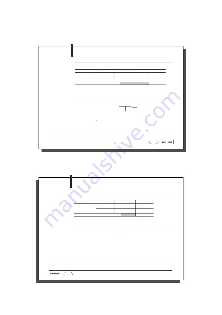 Balluff BIS Series Manual Download Page 24