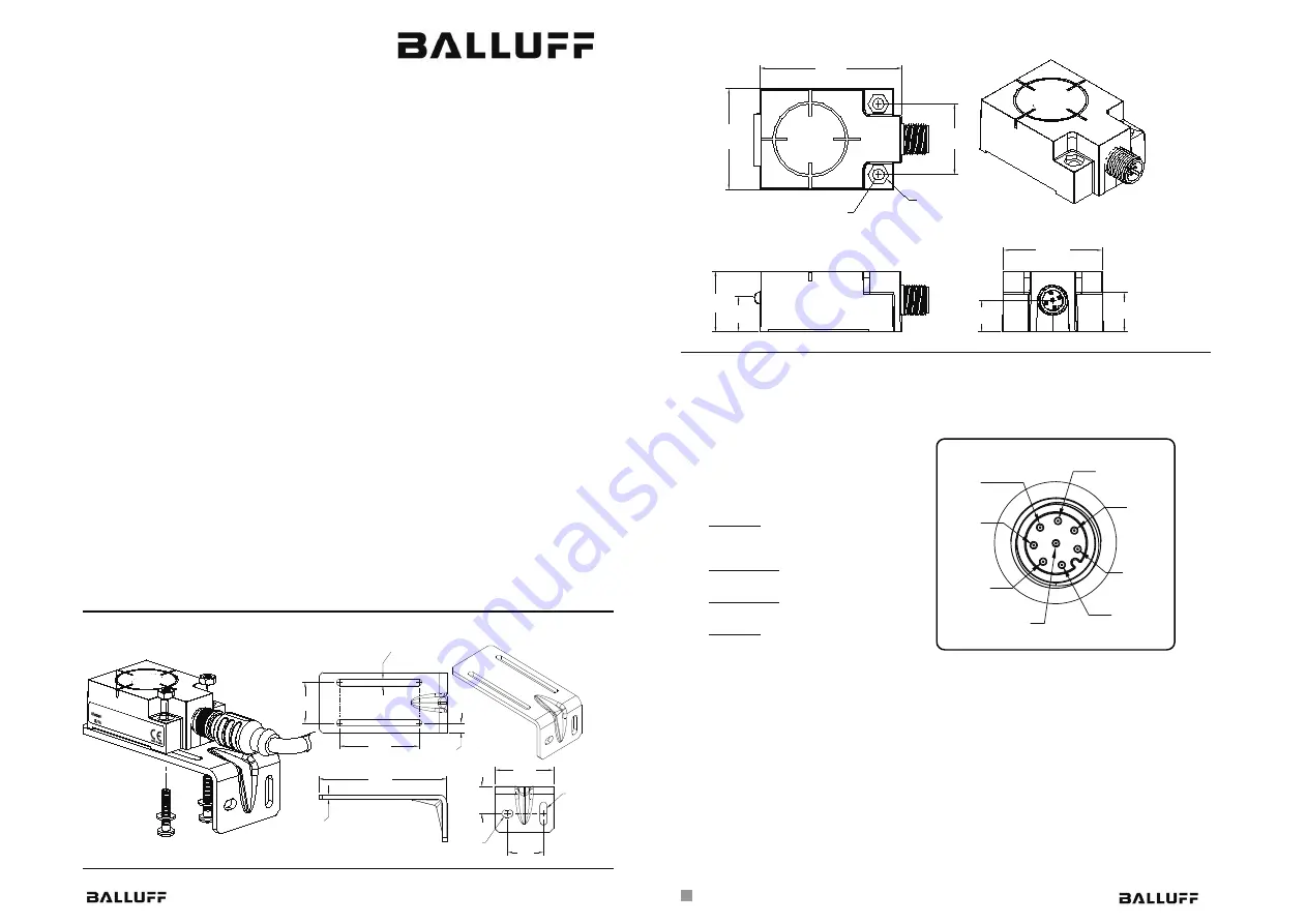 Balluff BIS00W2 Скачать руководство пользователя страница 1