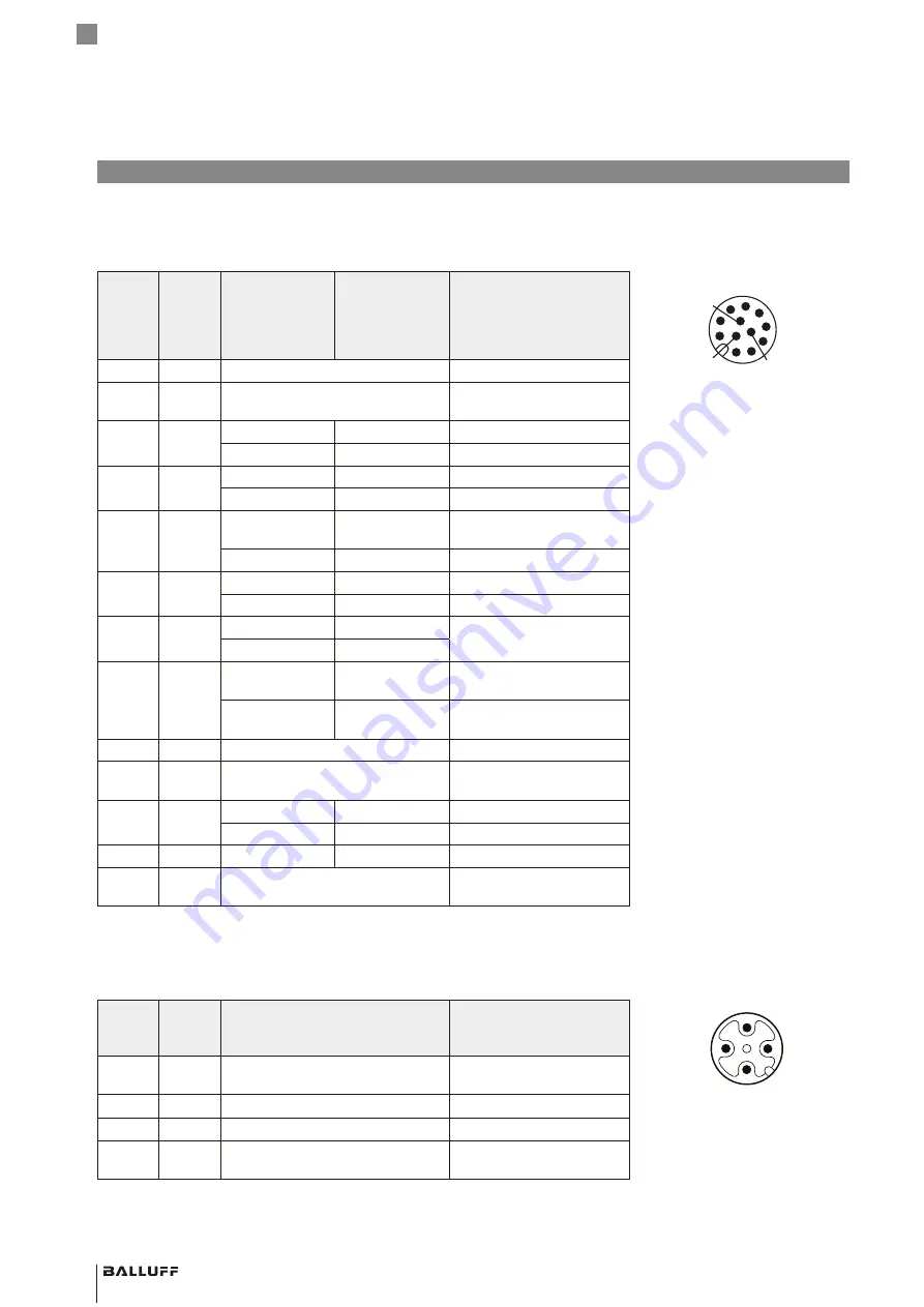 Balluff BML SL1-ALZ Series Condensed Manual Download Page 8