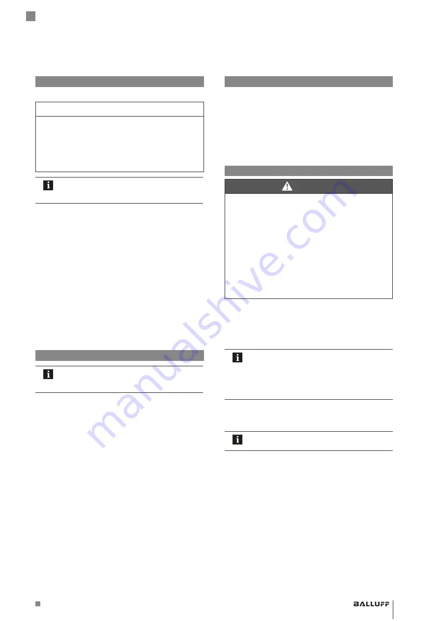 Balluff BML SL1-ALZ Series Condensed Manual Download Page 9