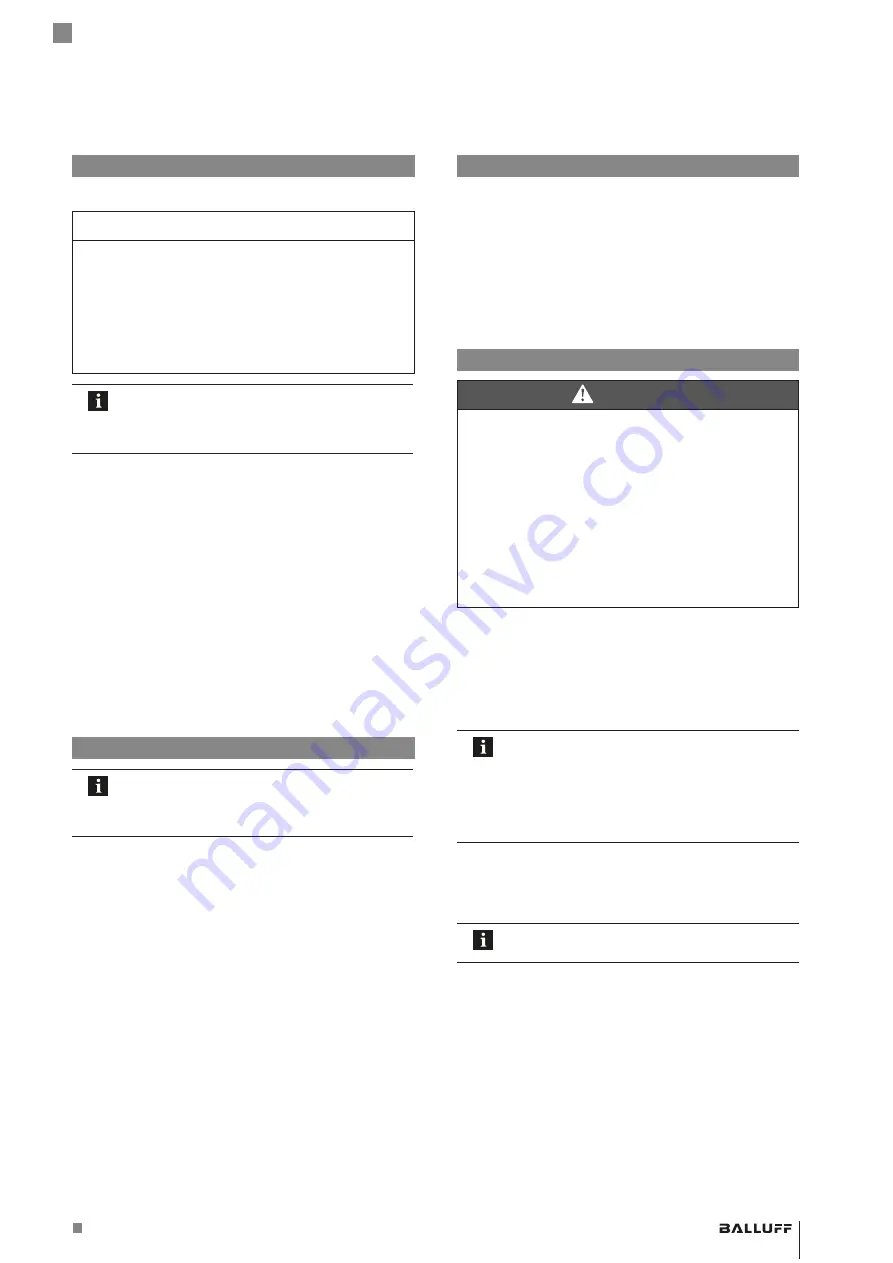 Balluff BML SL1-ALZ Series Condensed Manual Download Page 21