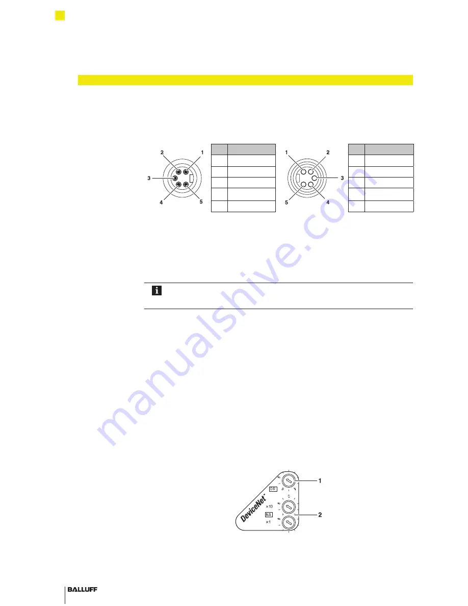 Balluff BNI DNT-104-000-Z004 Скачать руководство пользователя страница 10