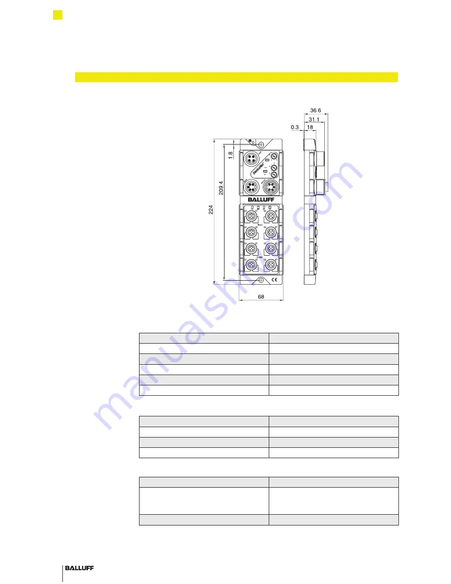 Balluff BNI DNT-104-000-Z004 Скачать руководство пользователя страница 12