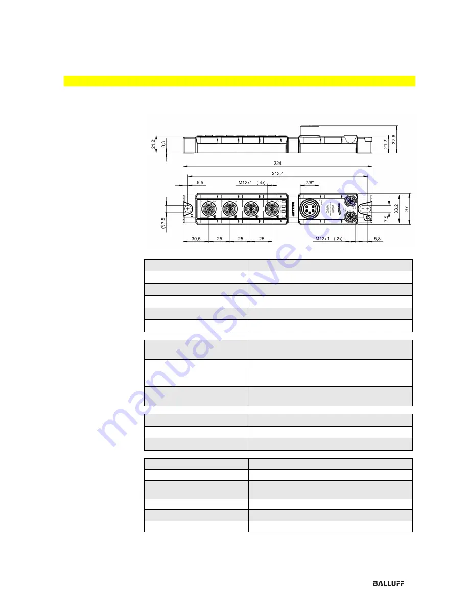 Balluff BNI ECT-507-005-Z040 User Manual Download Page 9