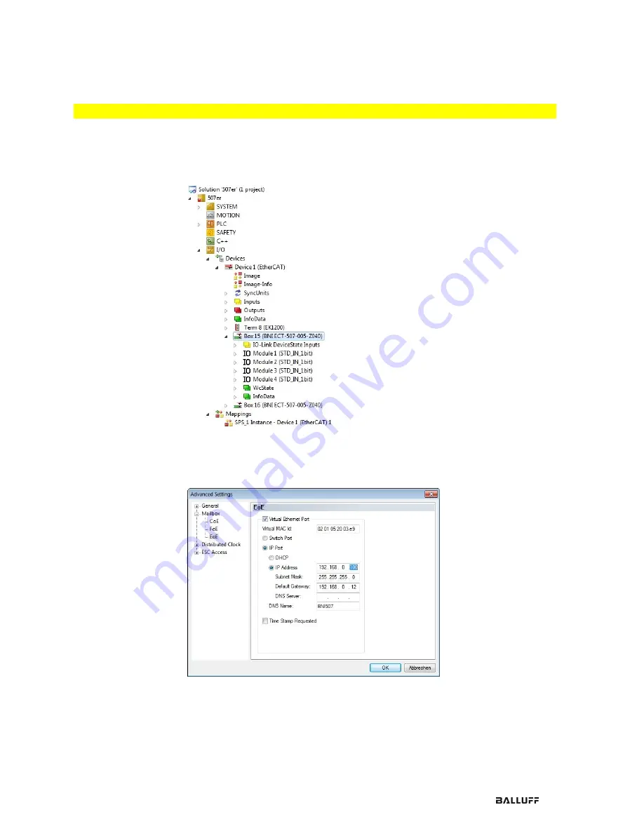 Balluff BNI ECT-507-005-Z040 User Manual Download Page 14