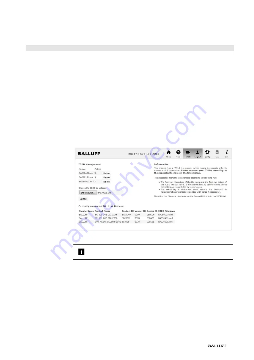 Balluff BNI EIP-502-105-R015 User Manual Download Page 211