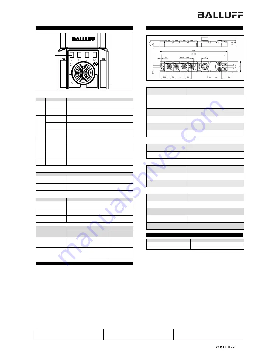 Balluff BNI PNT-507-005-Z040 Installation Manual Download Page 2