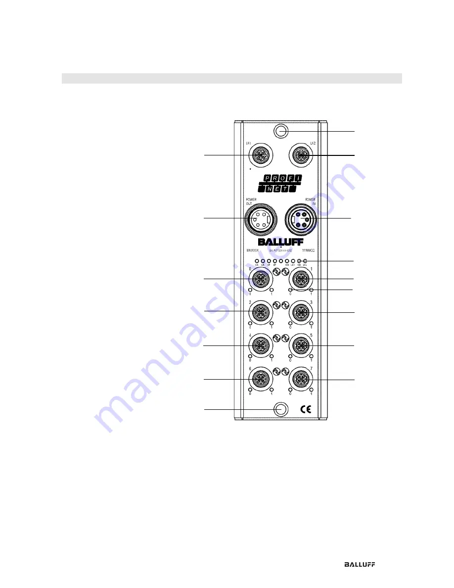 Balluff BNI PNT-508-005-E002 Скачать руководство пользователя страница 7