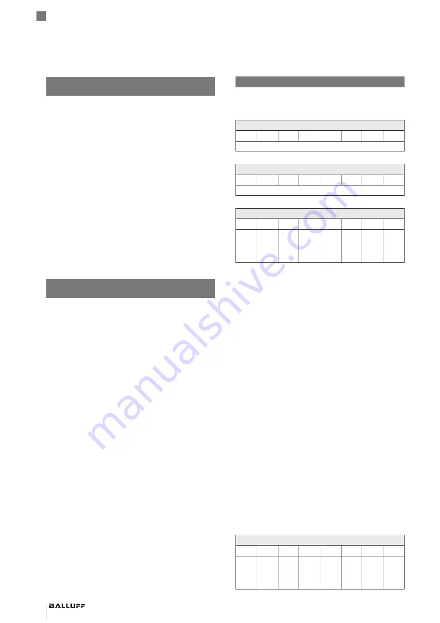 Balluff BOS 21M-UUI-RP30-S4 User Manual Download Page 28