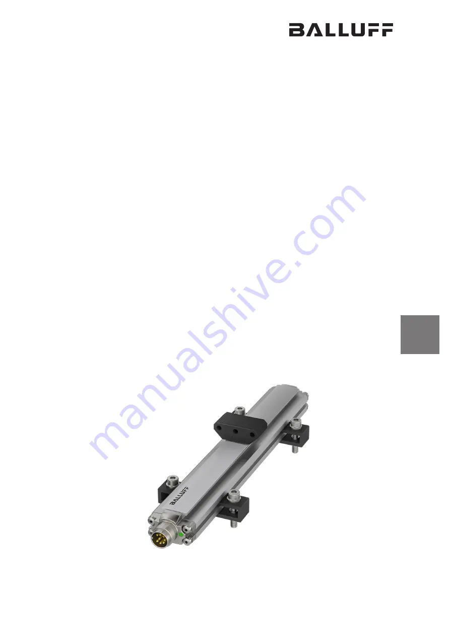 Balluff BTL PF 400 C15A Series User Manual Download Page 147