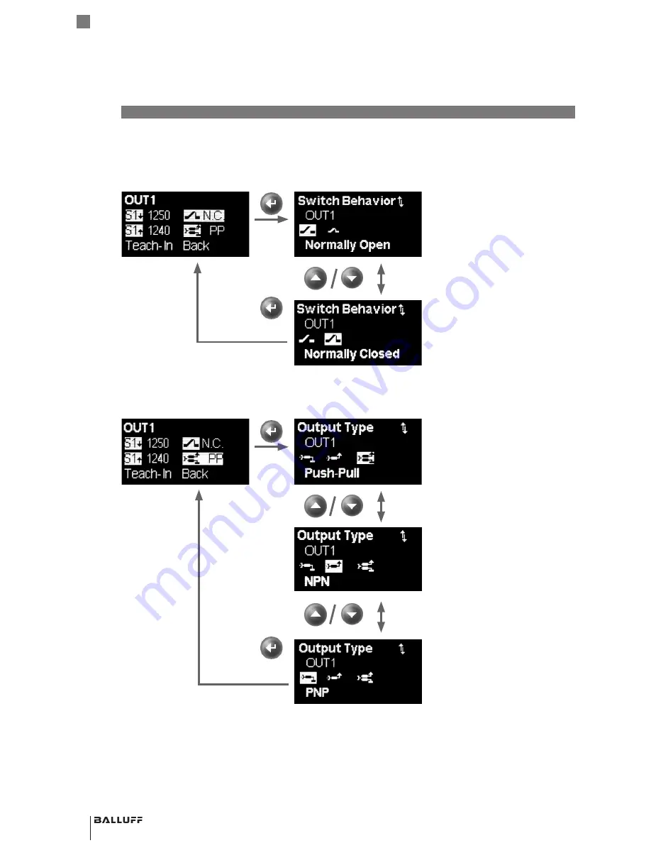 Balluff BTS M30E0-PSB-H0001-S04G Скачать руководство пользователя страница 22