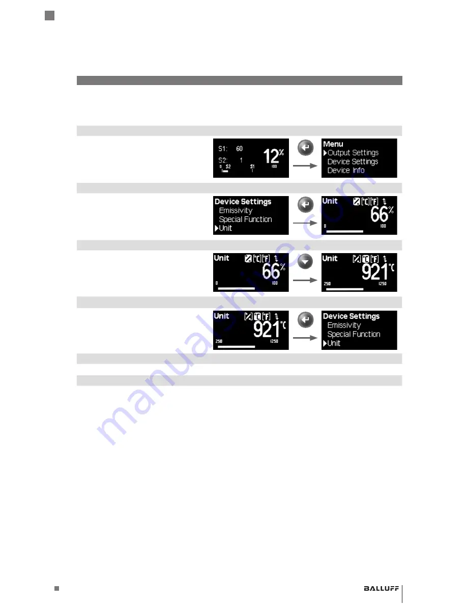 Balluff BTS M30E0-PSB-H0001-S04G Скачать руководство пользователя страница 65