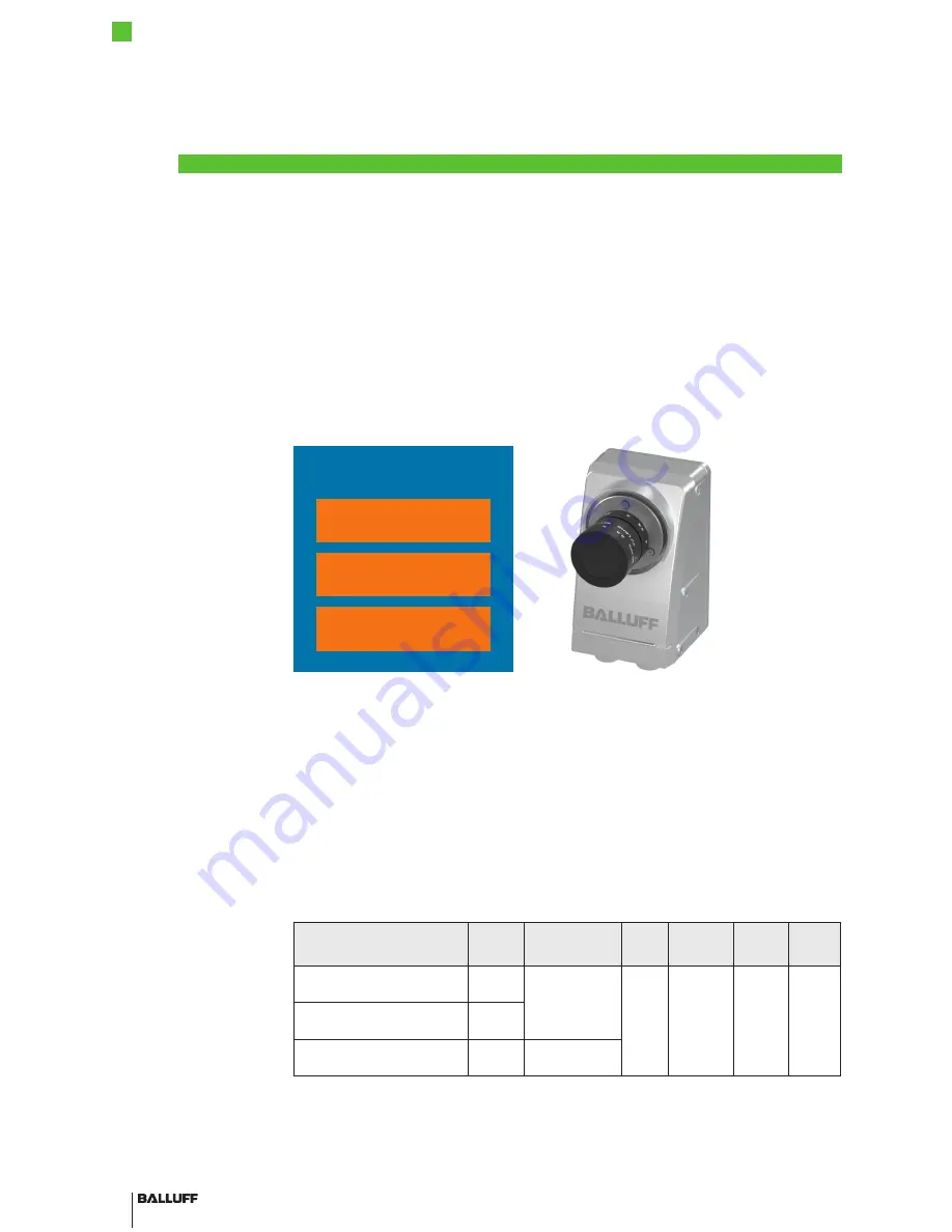 Balluff BVS SC-C1280Z00-07-000 User Manual Download Page 8