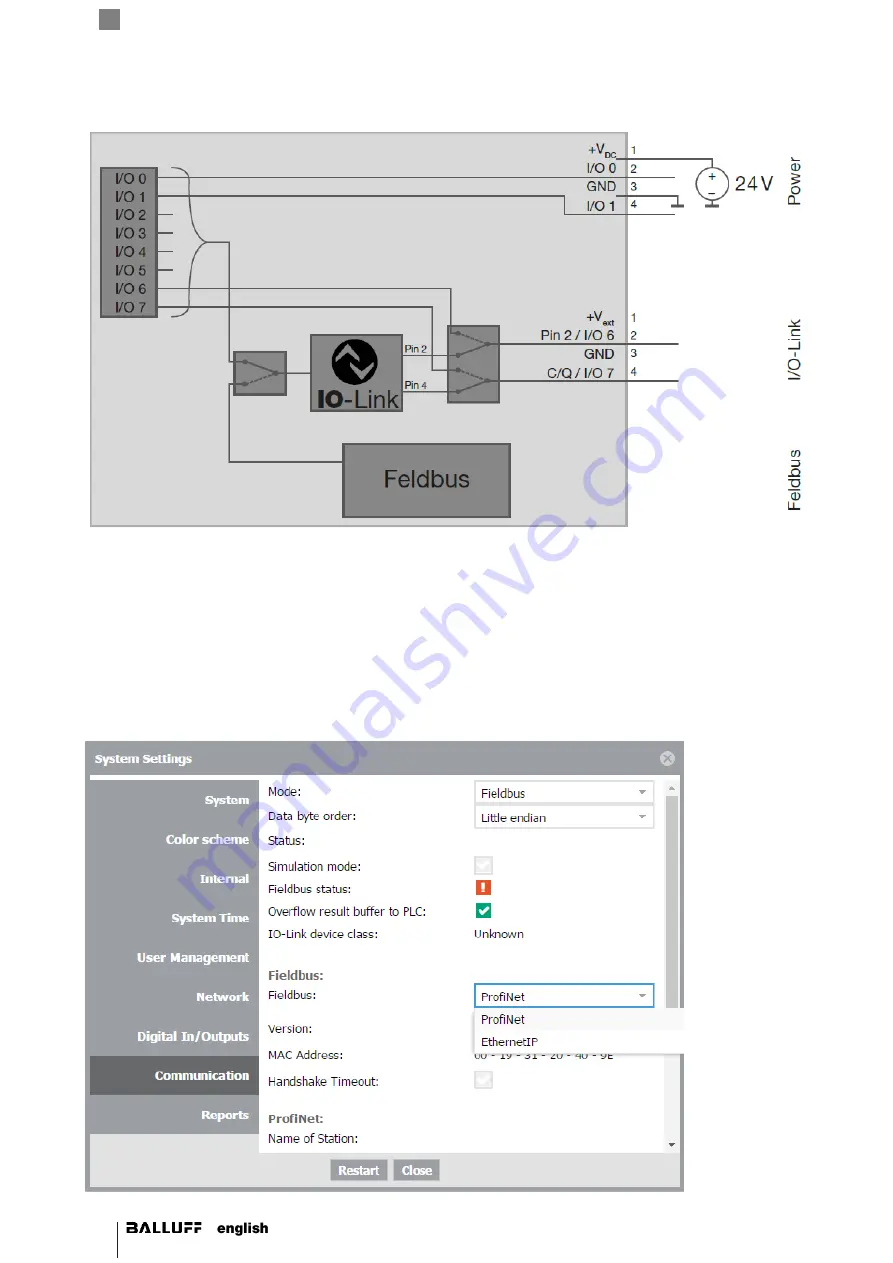 Balluff BVS SC-C1280Z00-30-000 User Manual Download Page 34