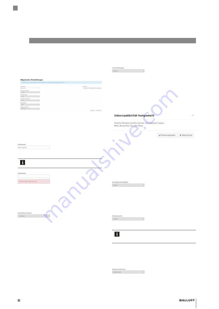 Balluff Easy Tool-ID 2.0 Configuration Manual Download Page 19