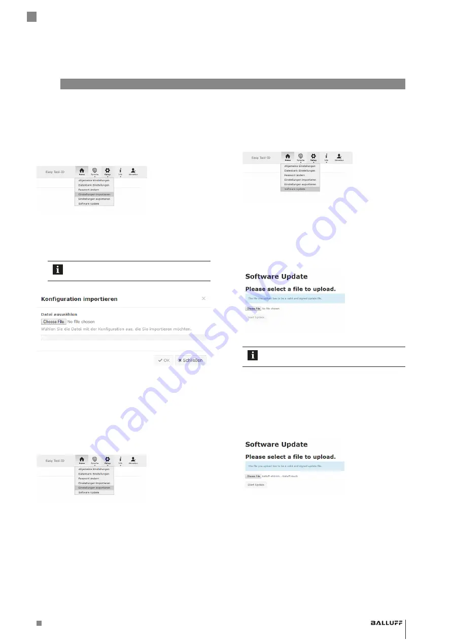 Balluff Easy Tool-ID 2.0 Configuration Manual Download Page 21