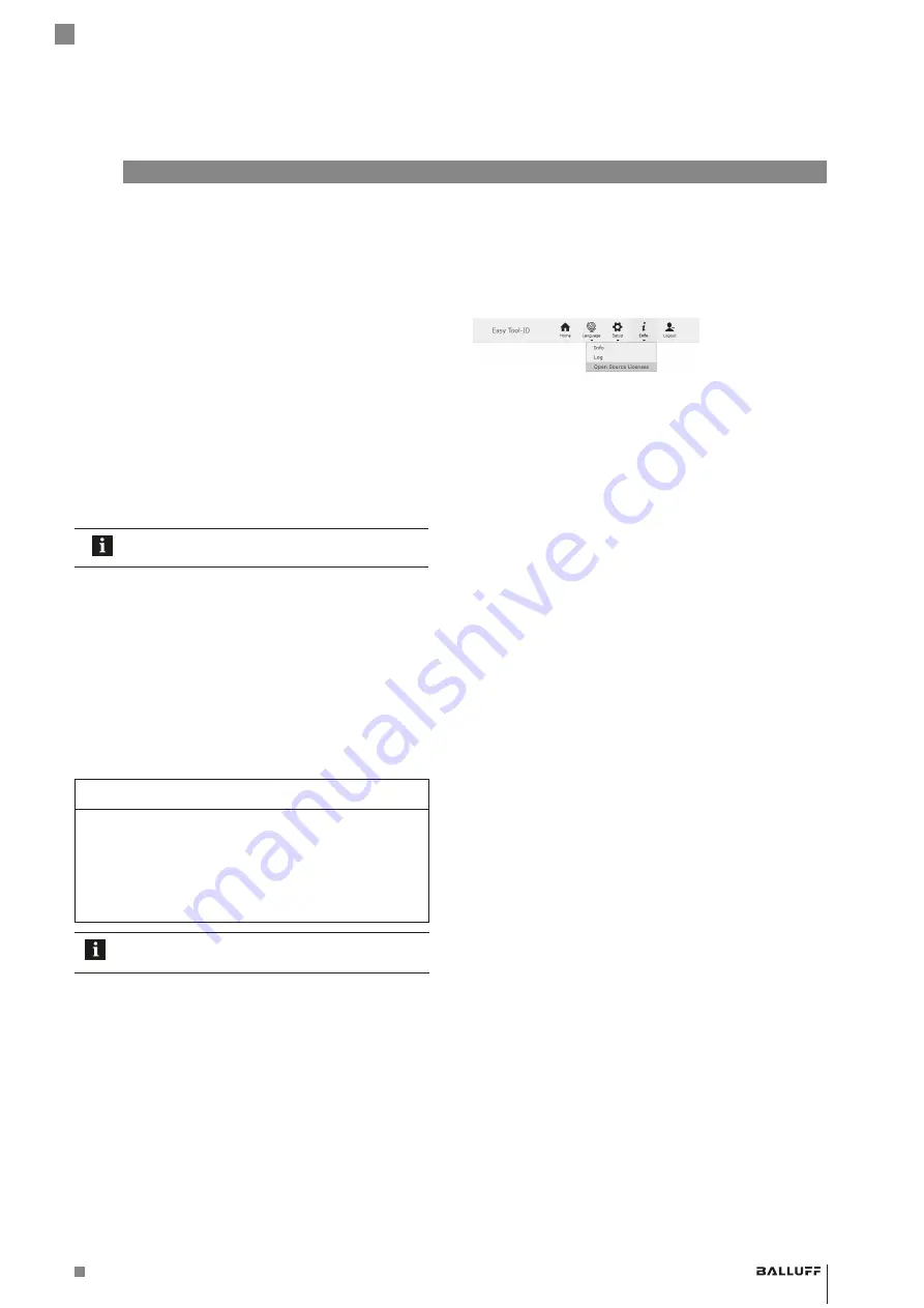 Balluff Easy Tool-ID 2.0 Configuration Manual Download Page 29