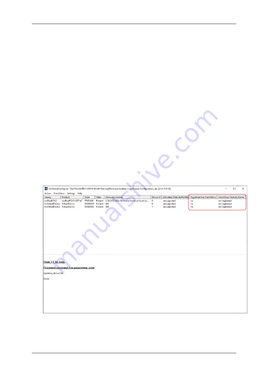 Balluff MATRIX VISION mvHYPERION Series Technical Manual Download Page 52