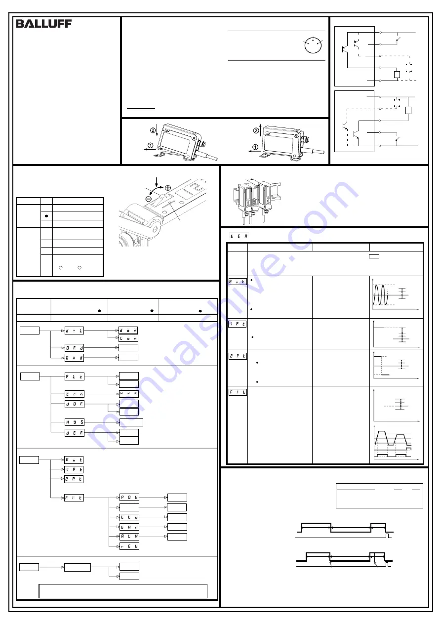 Balluff MICROmote BAE SA-OH-044-PP-DV02-SA15 Скачать руководство пользователя страница 2