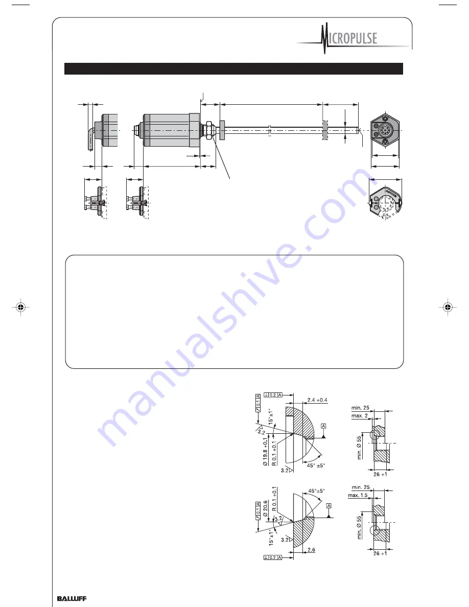 Balluff Micropulse BTL5-A series User Manual Download Page 6