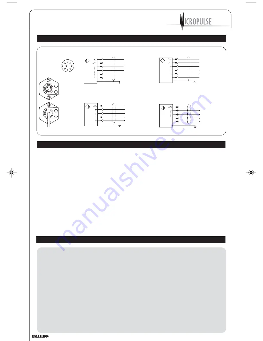 Balluff Micropulse BTL5-A series User Manual Download Page 8