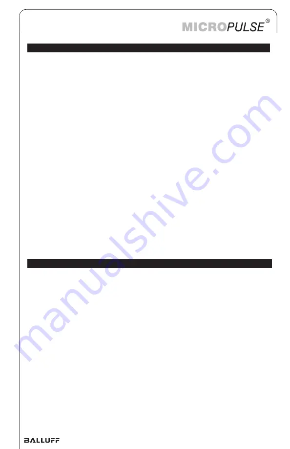 Balluff Micropulse BTL5 Series Technical Description, User'S Manual Download Page 4