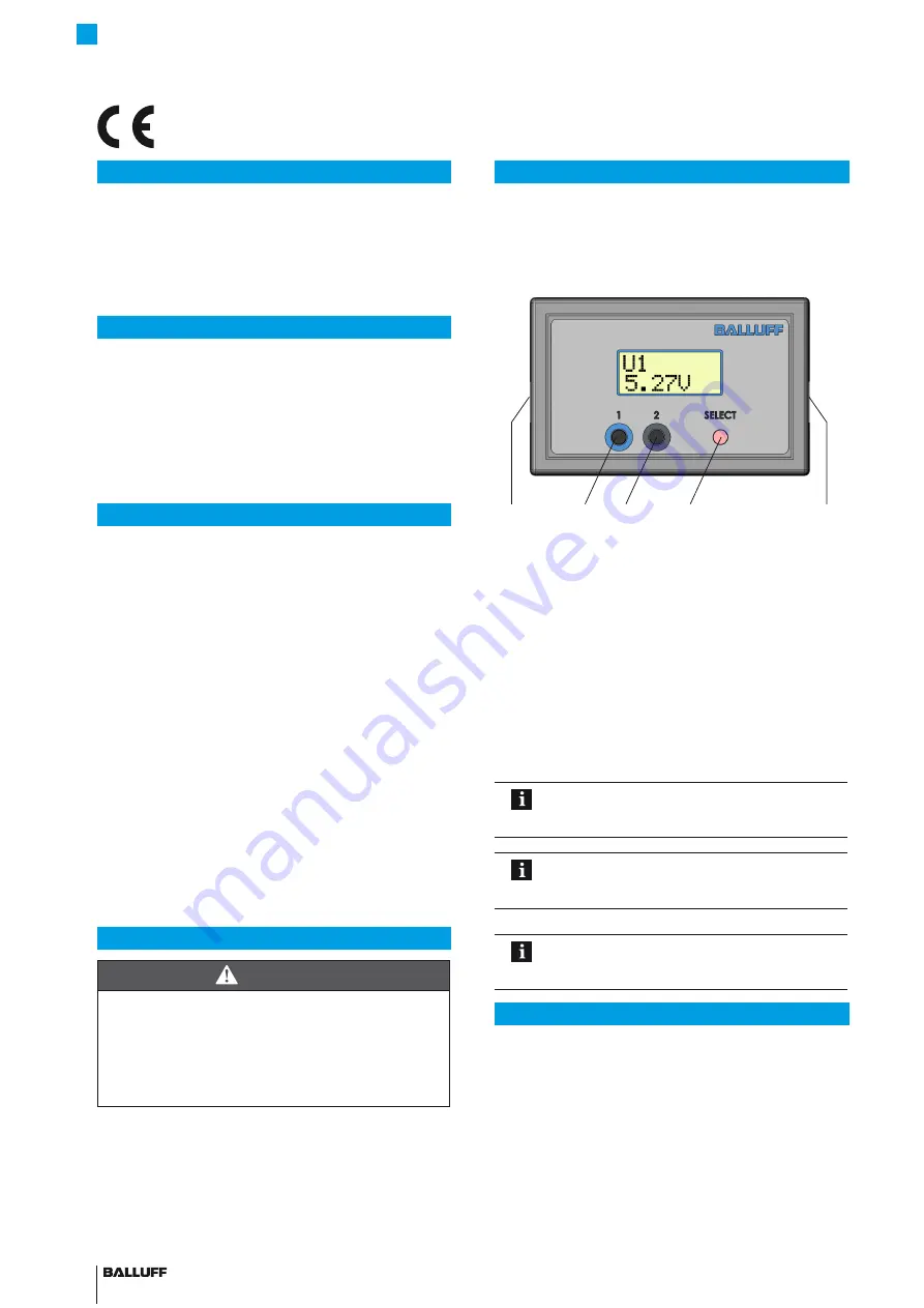 Balluff MICROPULSE BTL7-A-CB02 Series Manual Download Page 10