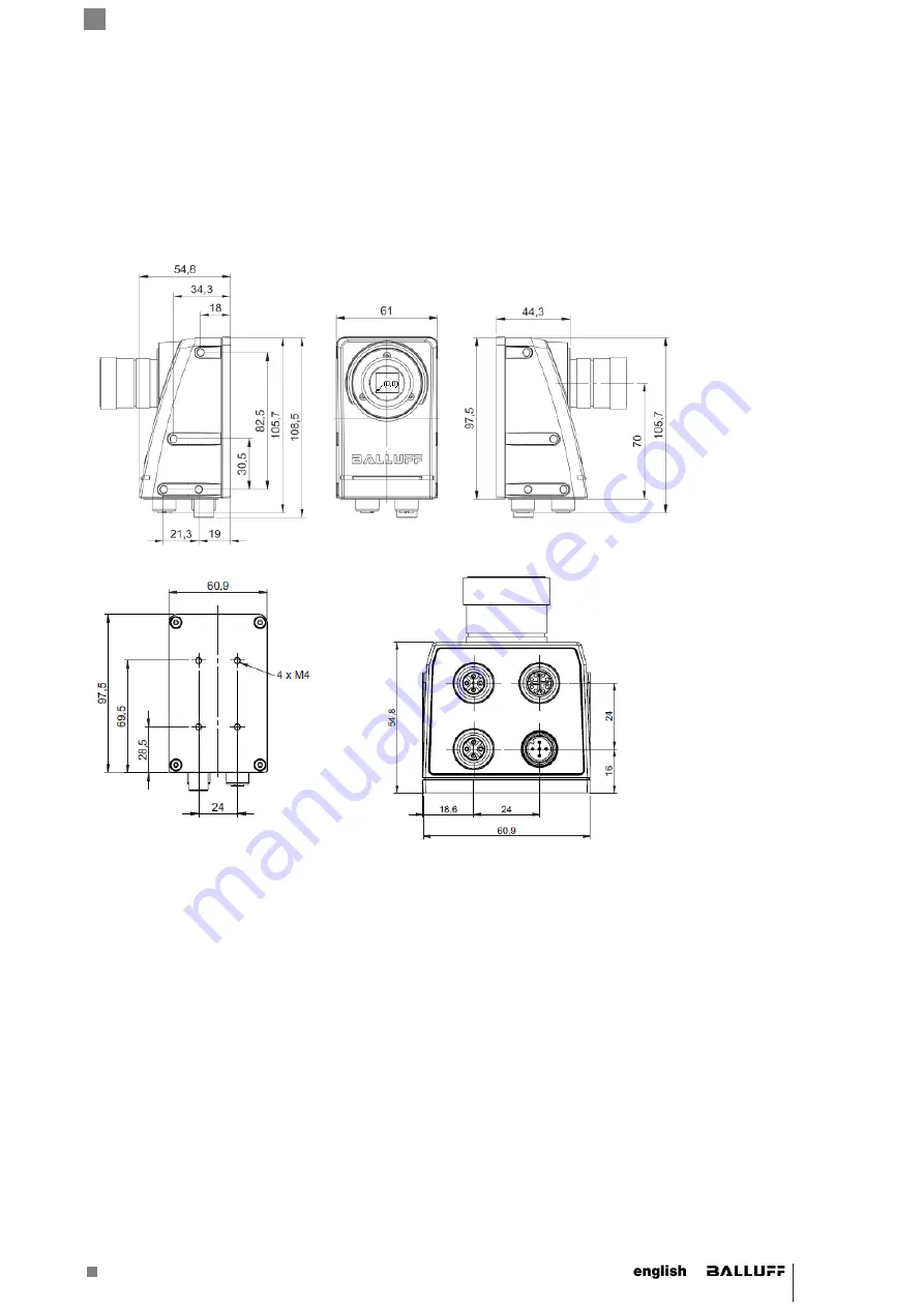 Balluff SMARTCAMERA BVS SC 1280Z00-30 Series User Manual Download Page 15