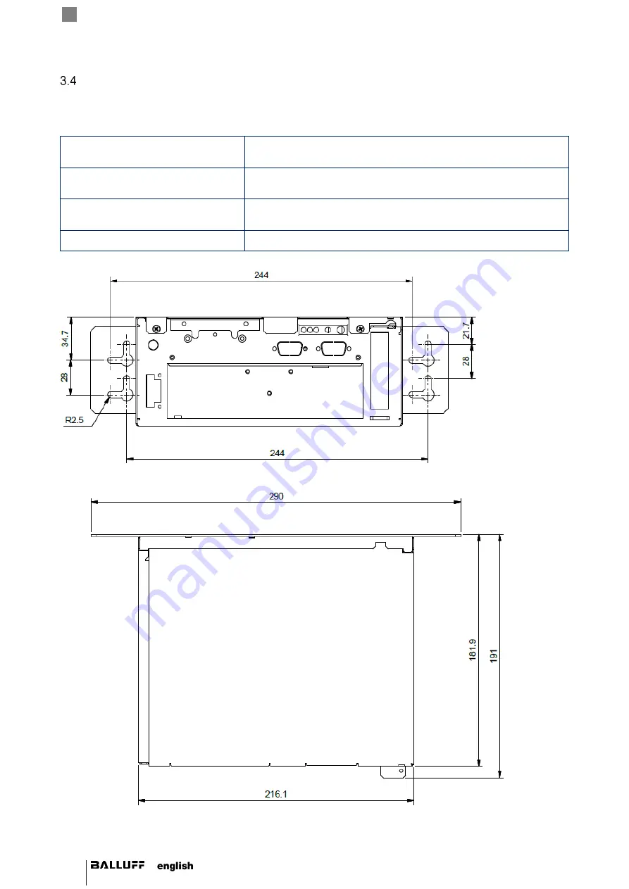 Balluff SmartVision BAE PD-VS-014-05 User Manual Download Page 20