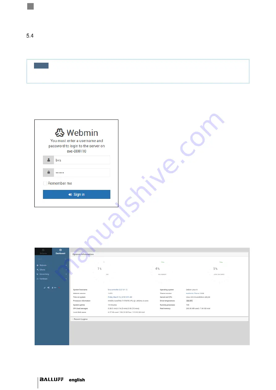 Balluff SmartVision BAE PD-VS-014-05 User Manual Download Page 32