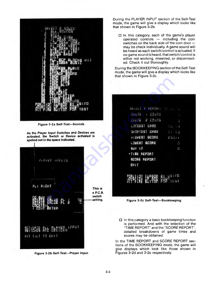 Bally Tron Upright Parts And Operating Manual Download Page 16