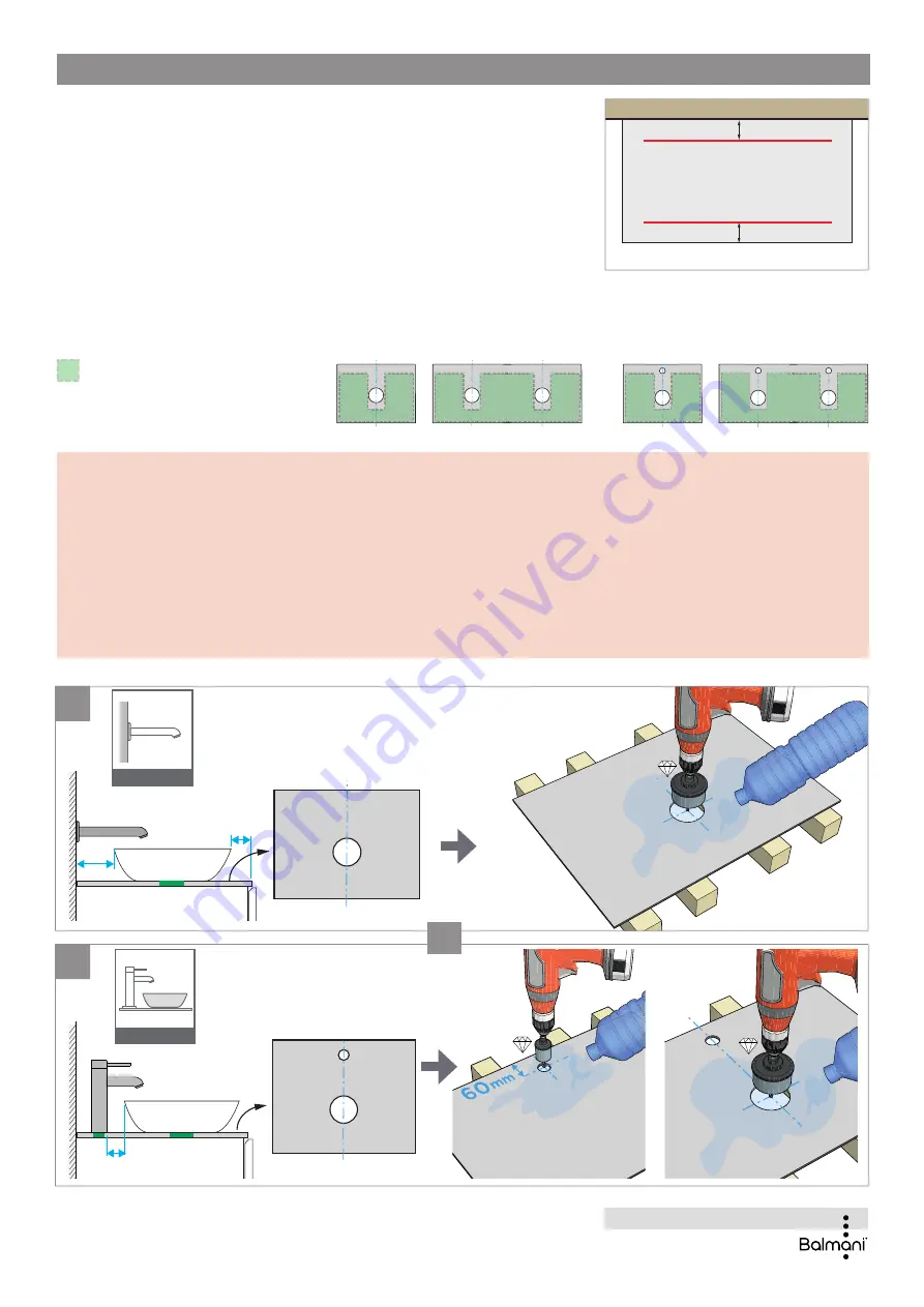 Balmani STRETTO Installation Manual Download Page 3