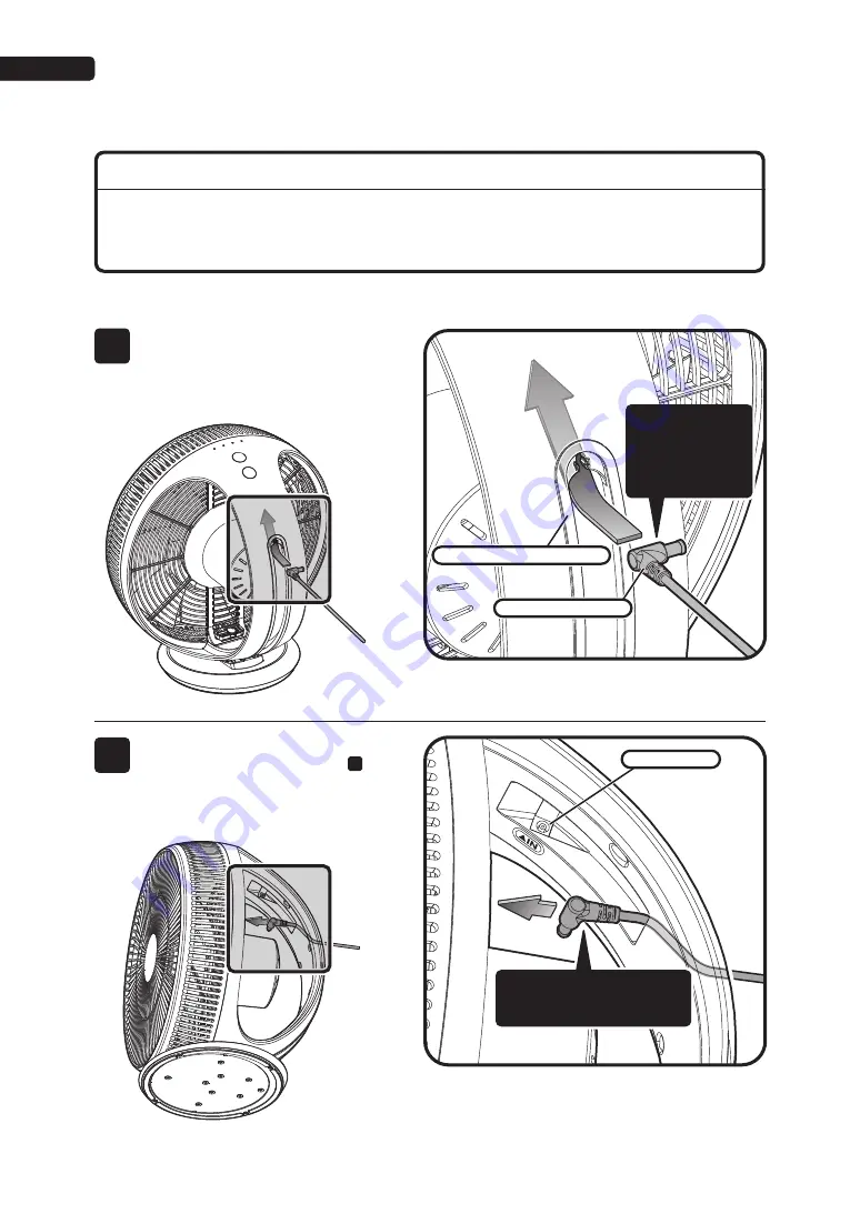 BALMUDA GreenFan Cirq EGF-3300 Series Скачать руководство пользователя страница 30