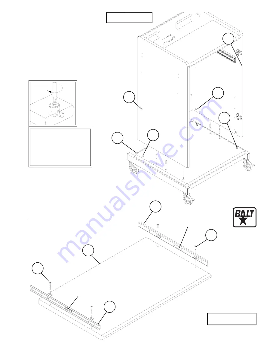 Balt 89853 Assembly Instructions Manual Download Page 9