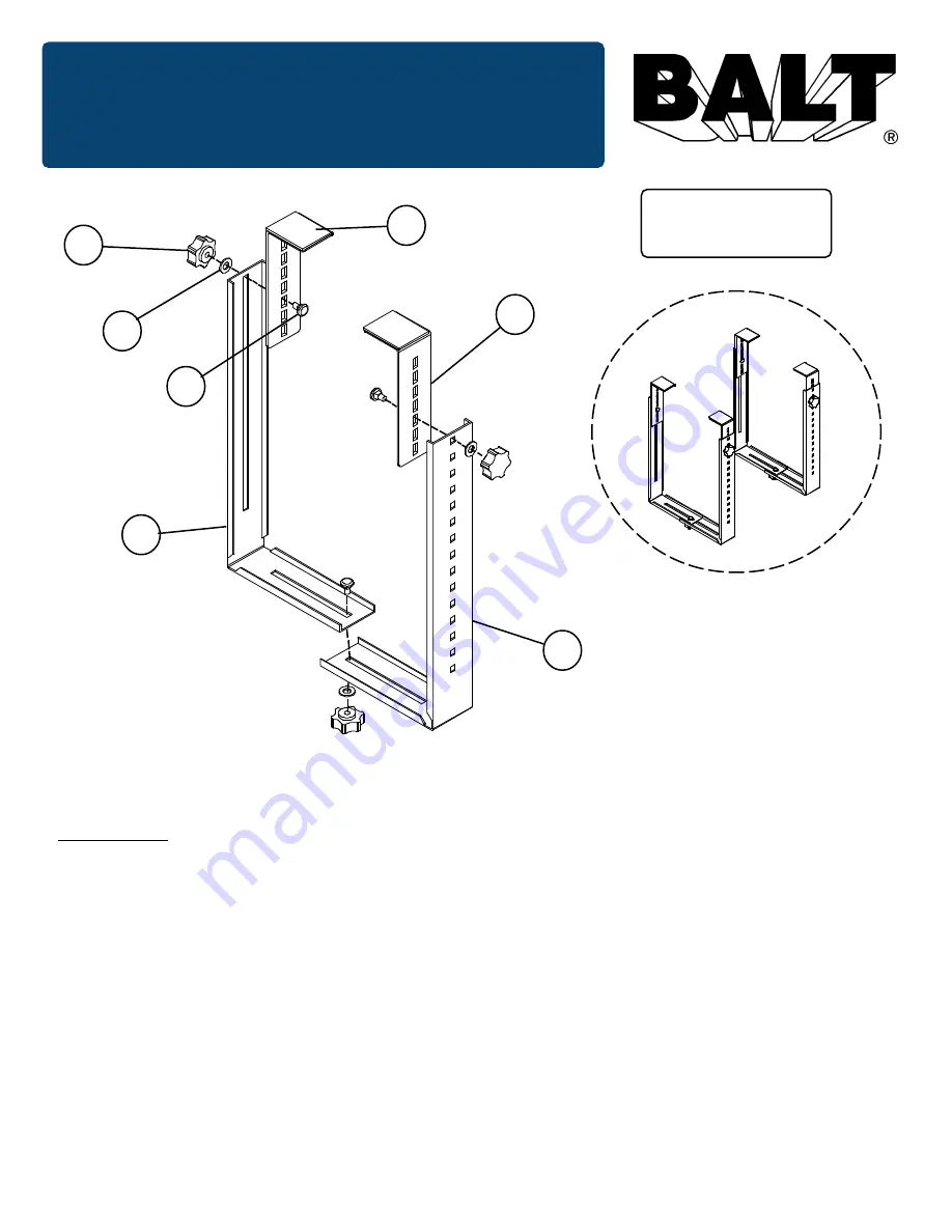 Balt CPU-RACK Скачать руководство пользователя страница 3