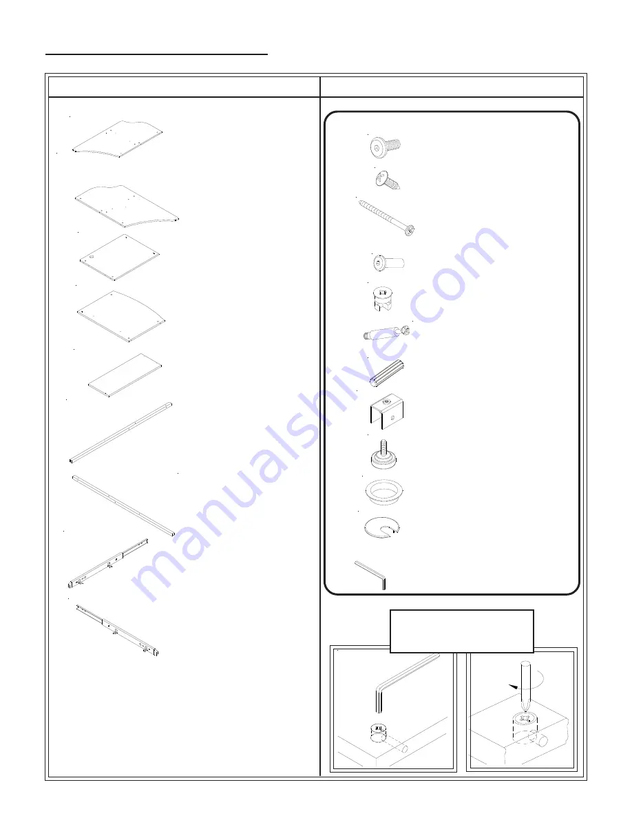 Balt Single Floor Carrel 89830 Скачать руководство пользователя страница 2