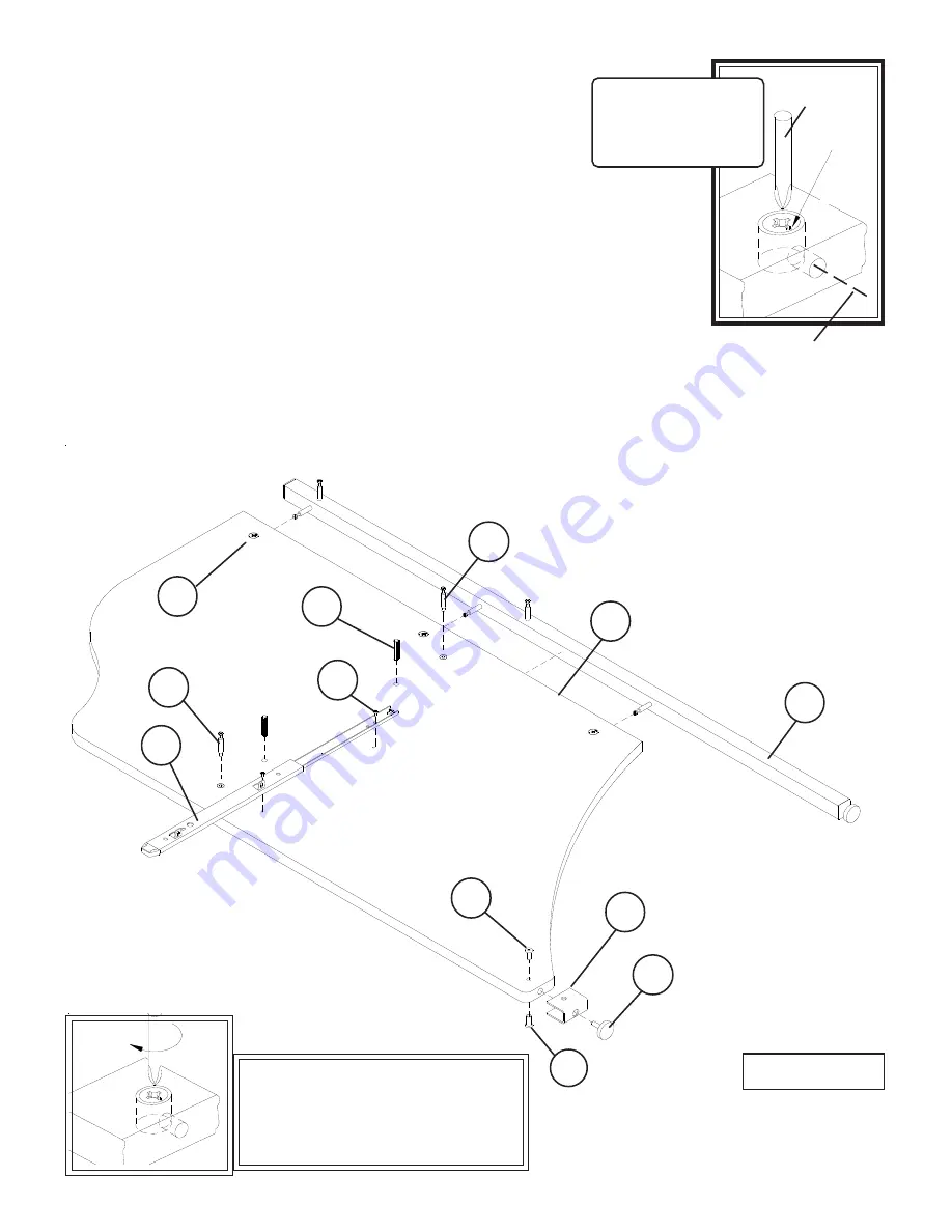 Balt Single Floor Carrel 89830 Assembly Instructions Manual Download Page 4