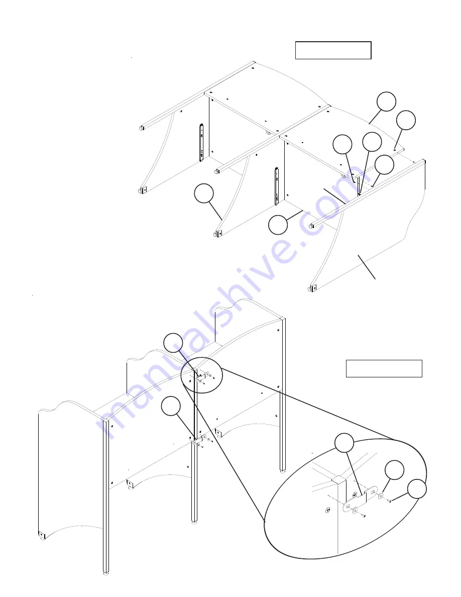 Balt Single Floor Carrel 89830 Скачать руководство пользователя страница 14