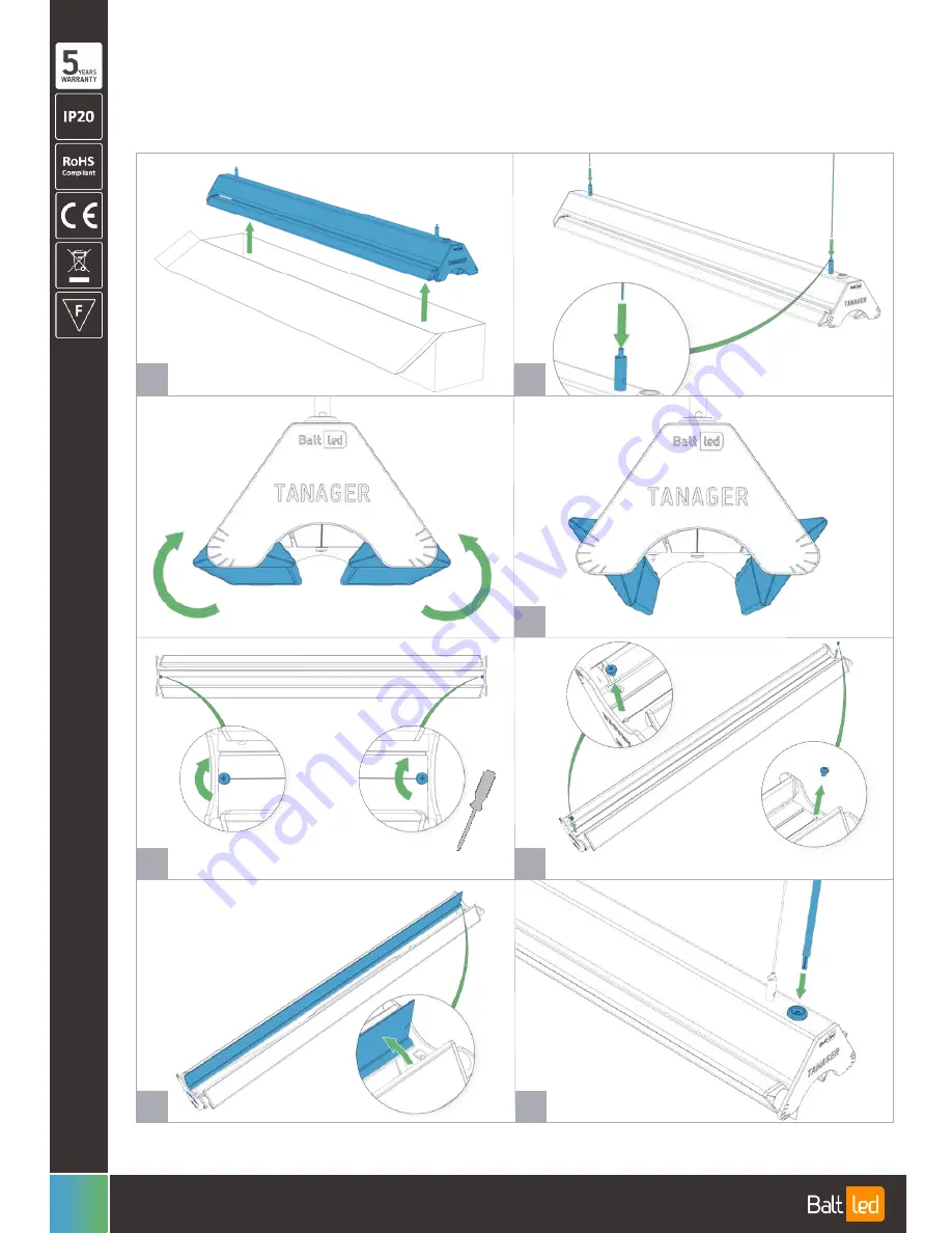 BaltLED TANAGER Installation Manual Download Page 4