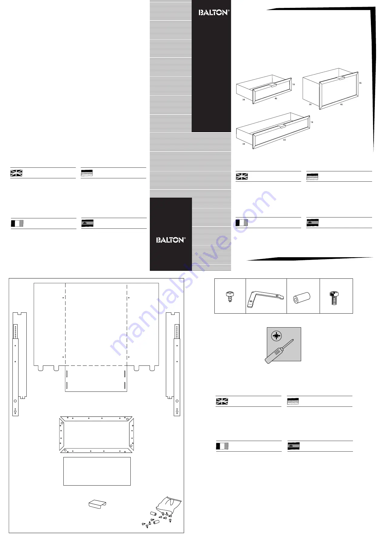 BALTON BIII 371 822 Assembly Instructions Download Page 1