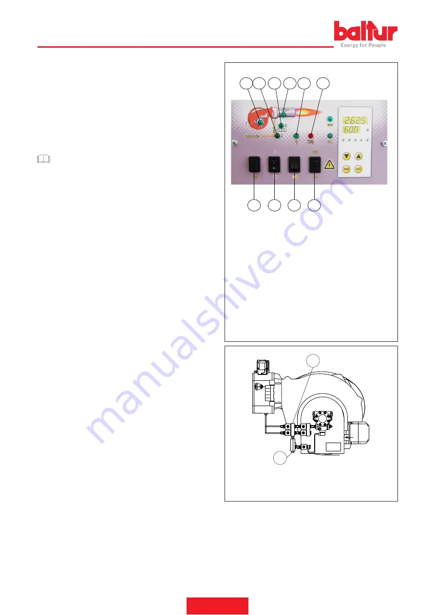 baltur 56495410 Installation, Use And Maintenance Instruction Manual Download Page 24