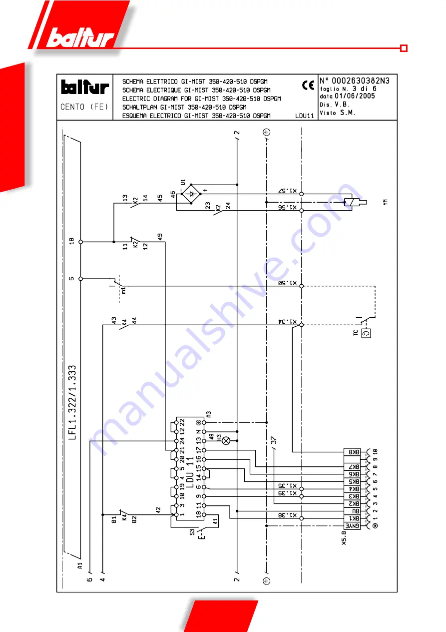 baltur 65805410 Скачать руководство пользователя страница 42