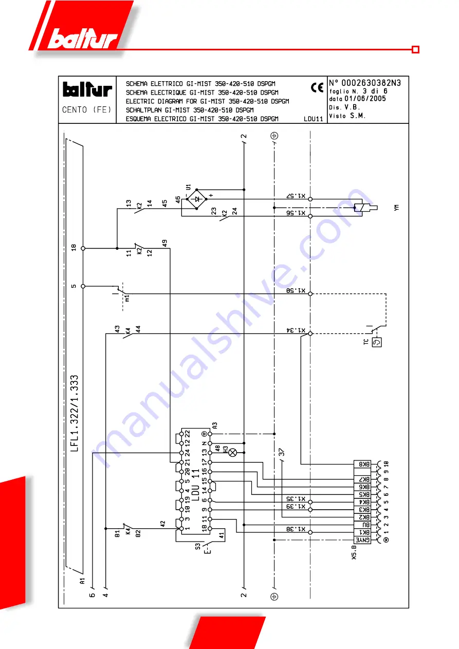 baltur 65805410 User Instruction Manual Download Page 130