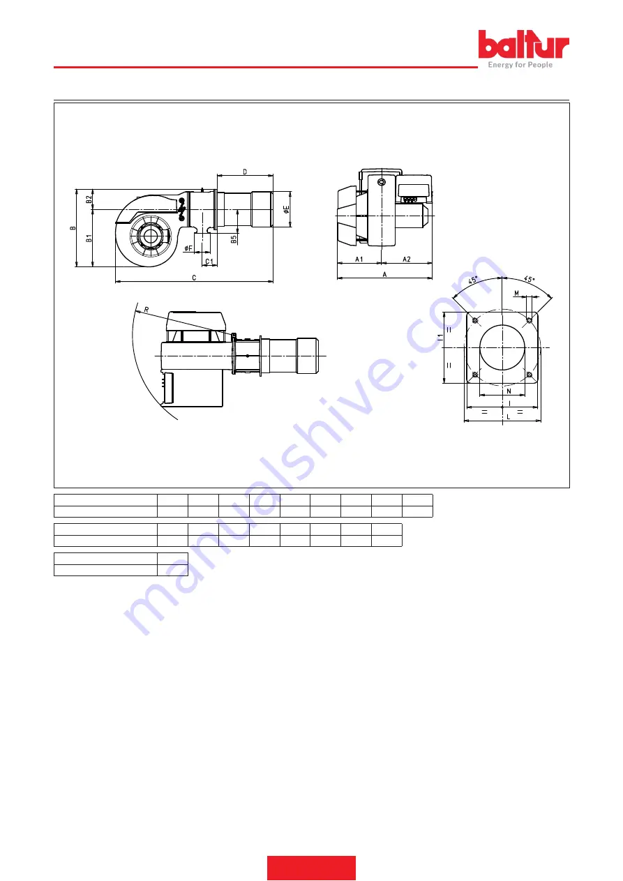 baltur 67230020 Instruction Manual For Installation, Use And Maintenance Download Page 12