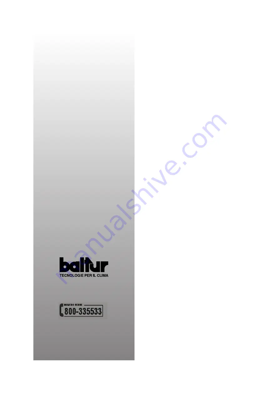 baltur BGN 60 P Instruction Manual Download Page 153