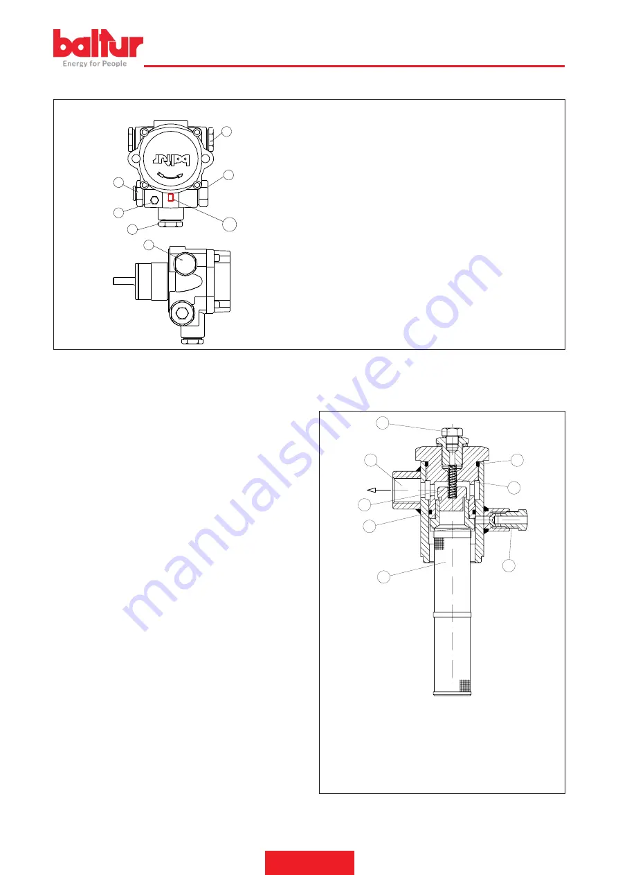 baltur BT 17N Instruction Manual For Installation, Use And Maintenance Download Page 25